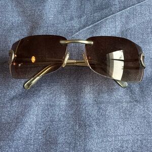 Del sol y2k brown lens sunglasses
